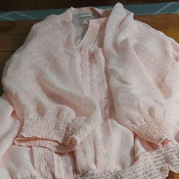 Christopher & Banks Tops - Euc light pink blouse